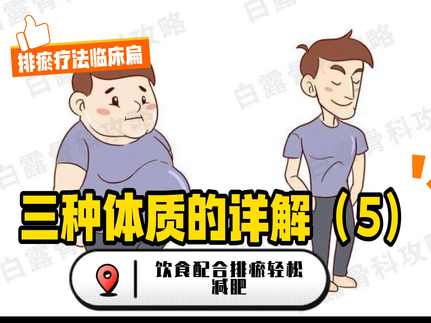 8 三种体质的详解（5）饮食配合排瘀轻松减肥-中医排瘀疗法